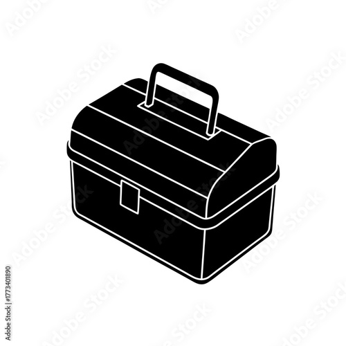 vector illustration of a briefcase
