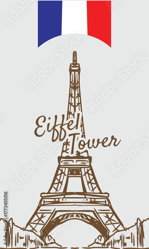 The Eiffel Tower is an iconic symbol of the city of Paris, the capital of France, an icon of the country of Paris.