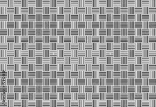 Monochrome Checkered Pattern: Geometric Grid Texture for Abstract Background, Design, Decor, and Inspiration for Projects