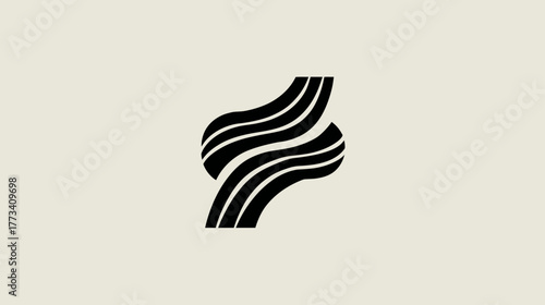 Three lines (one a road, one a leaf vein, one a data stream) braided together.