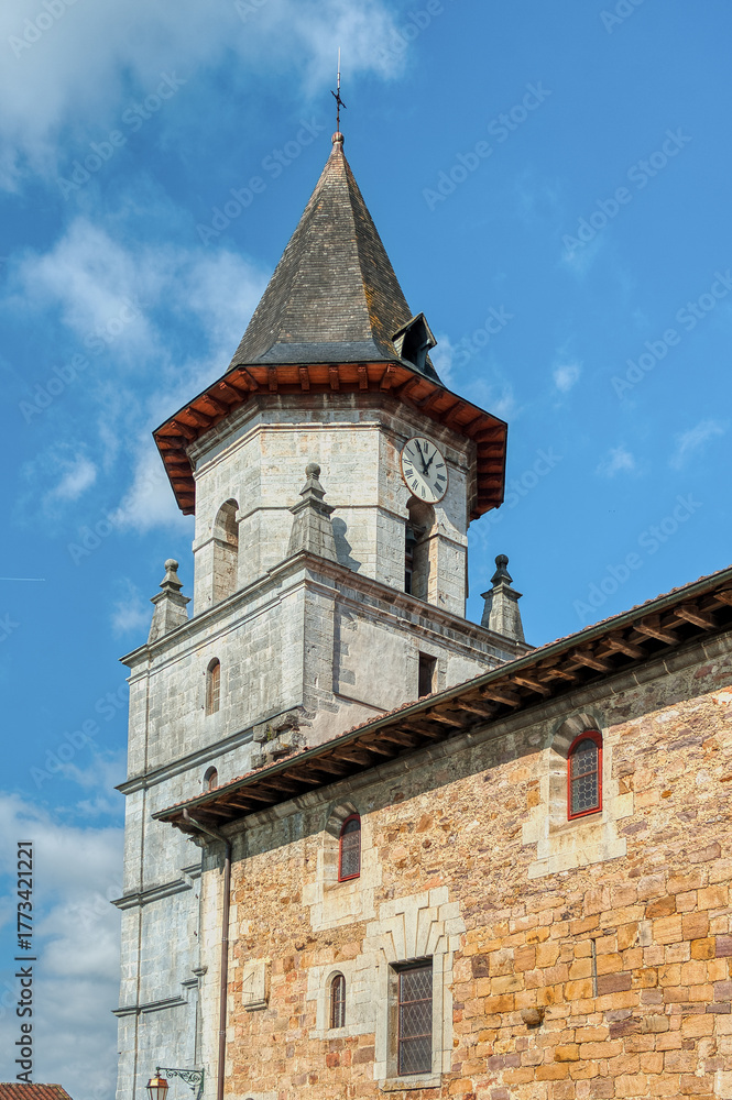Fototapeta premium Ainhoa ​​is a French town and commune located in the Pyrénées-Atlantiques department, in the Nouvelle-Aquitaine region of France.