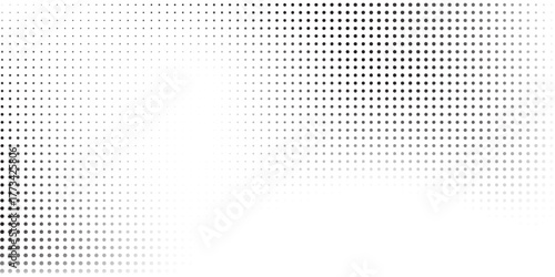 Simple dotted mesh halftone gradient texture. Vanishing polka dot abstract modern