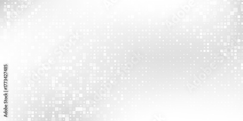 Dot modern foil background with metal mirror texture. Chrome gradient surface abstract