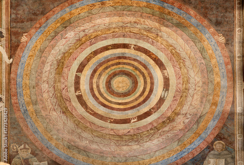 Pietro Pucci's Medieval Cosmology in the Camposanto building, Pisa