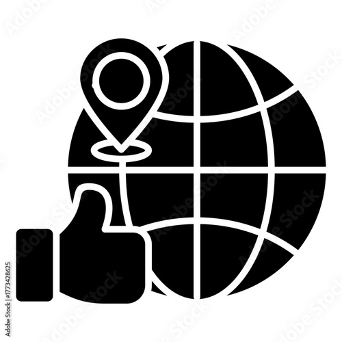 Recommended Destination Glyph Icon