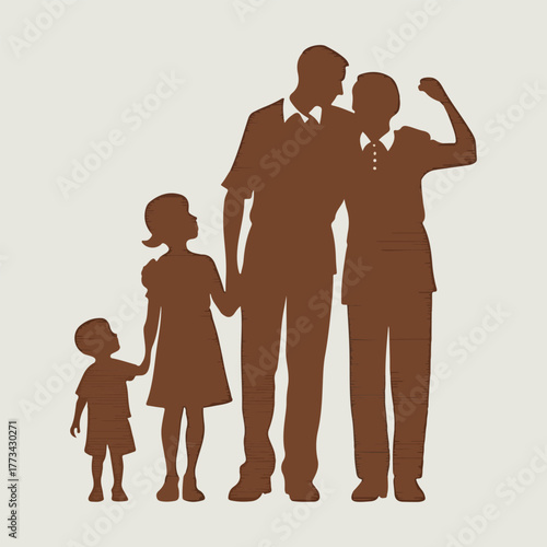 International Men’s Day vector illustration celebrating diversity, brotherhood, mentorship, wellbeing and positive masculinity art design