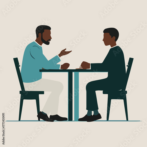 International Men’s Day vector illustration celebrating diversity, brotherhood, mentorship, wellbeing and positive masculinity art design