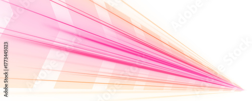Abstract neon rays of light on a transparent background in PNG format Neon ellipse in the form of speed. Illustration of light ray, stripe line with blue light, speed motion background.	
