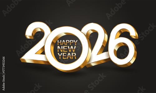 Festive golden digits celebrating New Year, Shiny gold numerals illuminated for holiday festivities, Elegant gold figures shining brightly for New Year celebration event