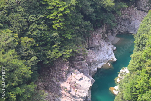 徳島県三好市　祖谷渓　