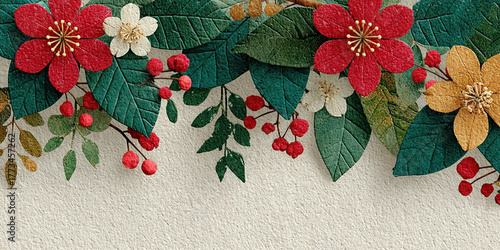 Festive border design Chris...