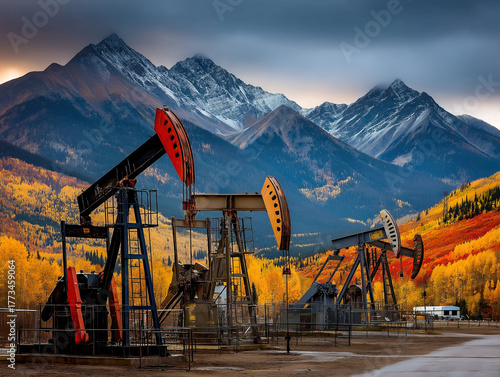 Oil pumpjacks in Alberta??T...