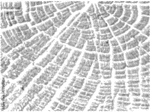 Abstract Halftone Background