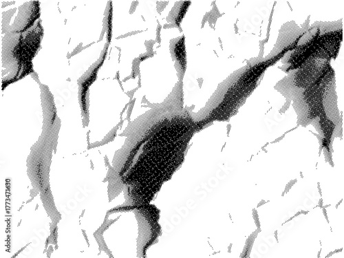 Abstract Halftone Background