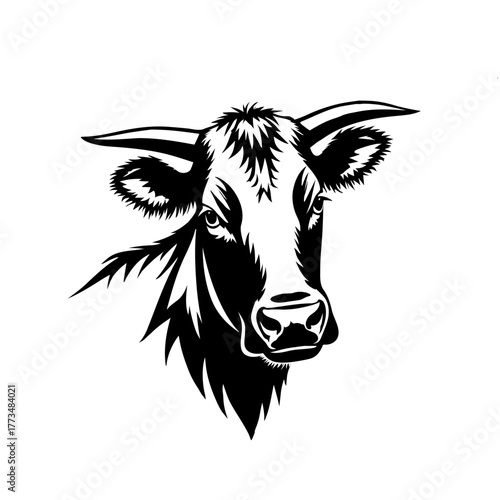 head of a cow