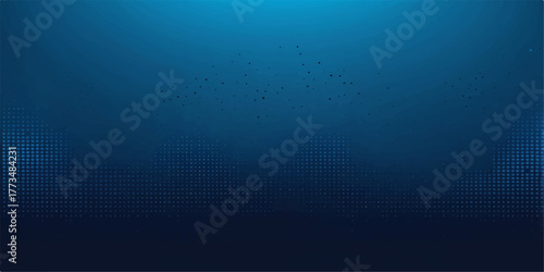 Deep blue abstract water wave texture background with bright sunlight design