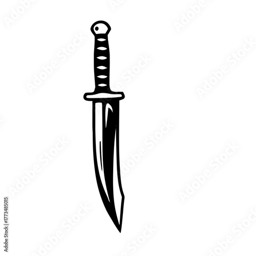 knife isolated on white