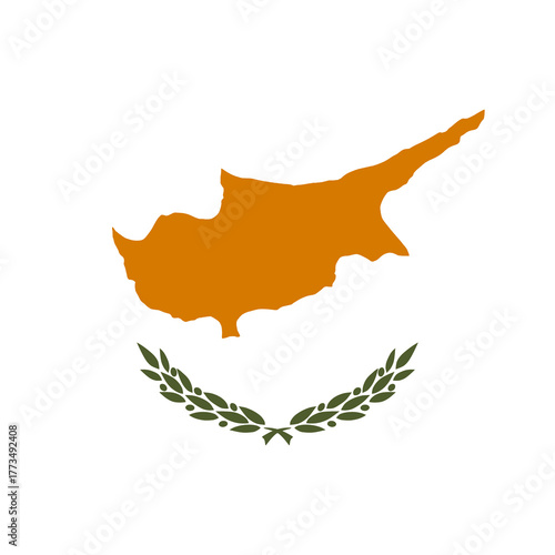 Cyprus Flag Rounded Square ...