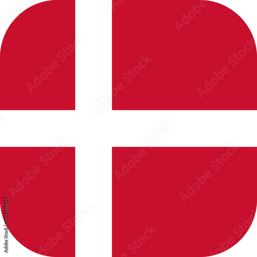 Denmark Flag Rounded Square Icon Free Download Denmark Flag Rounded Square Icon - GFXLoad