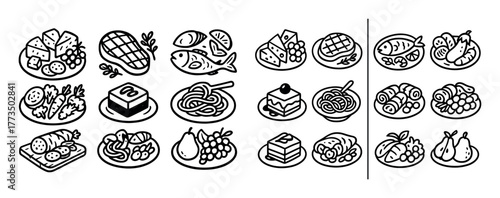 Sommelier Doodle Icons