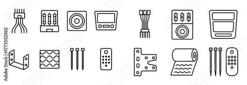 Car Audio Icons