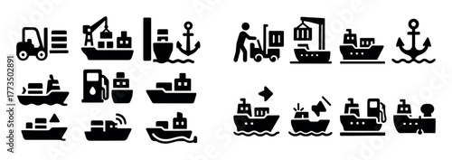 Shipping Icon Grid