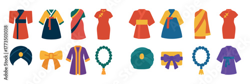 Oriental Culture Icons