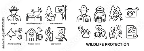 Wildlife Protection Icons