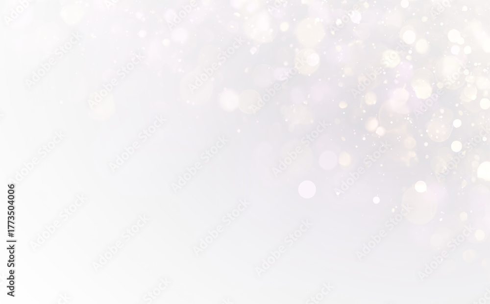 Obraz premium Bright golden glow abstract light texture illustration with sparkling glitter dust, shining confetti, and festive starlight perfect for modern design, vector wallpaper, or elegant decoration.