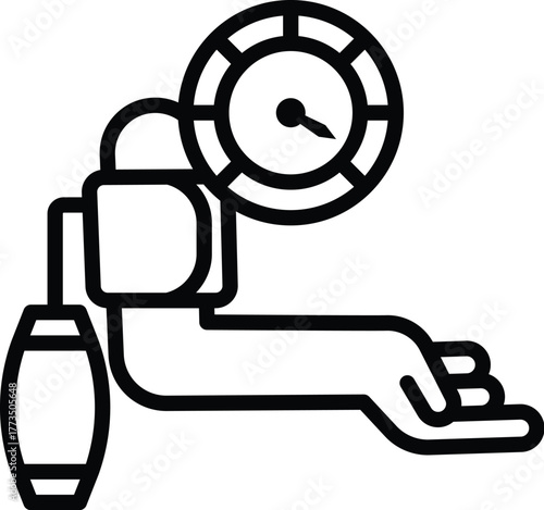 hypertension in outline style