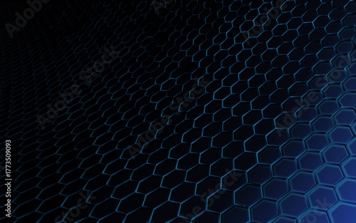 Background metall, gitter, blue