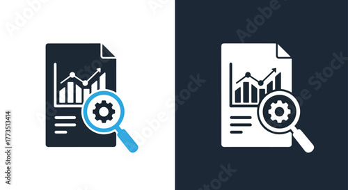 Stack of books for learning icon - Vector icon symbol for website - Icon vector - Blue icon vector - Line and glyph solid icon and logo template