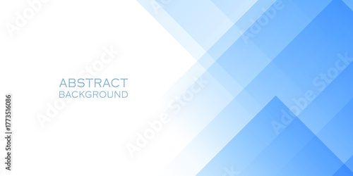 Abstract blue background. Diagonal vector illustration. Gradient layout banner business concept.