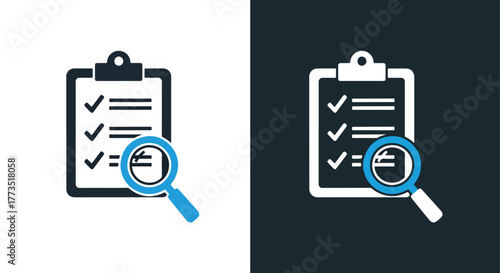 Pencil and edit icon graphic art - Vector icon symbol for website - Icon vector - Blue icon vector - Line and glyph solid icon and logo template