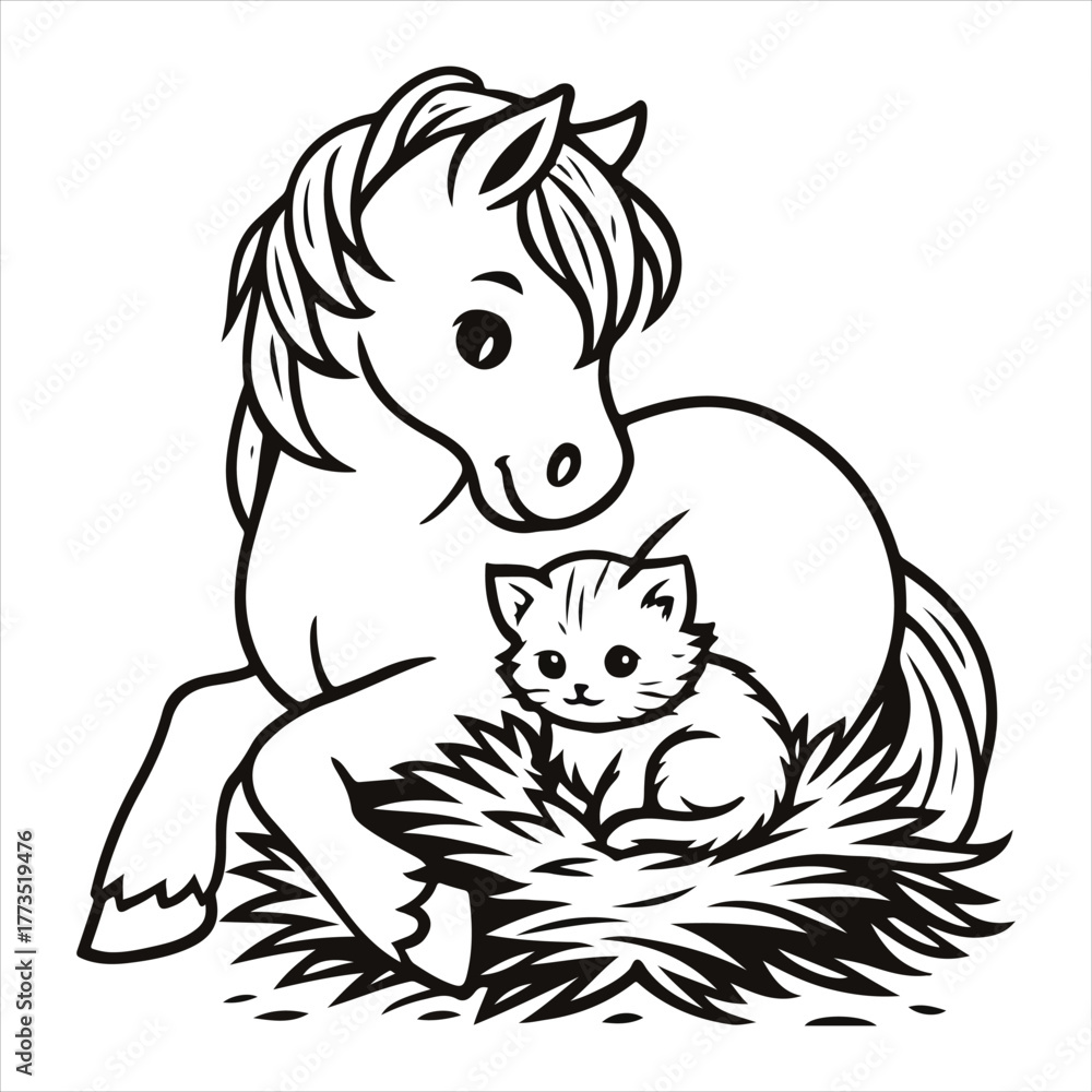 Obraz premium Friendly Companions