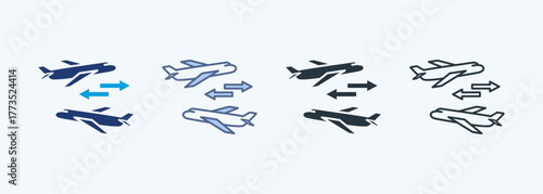 Traffic Icon Multiple Style