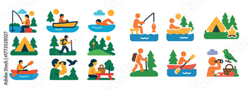 Outdoor Activity Icons