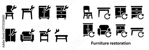 Furniture Icon Set