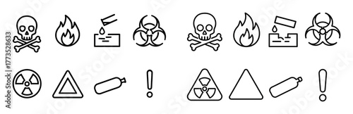 Chemical Safety Icons