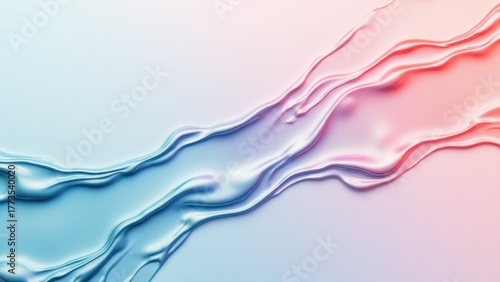 Flowing Abstract Liquid Background Design