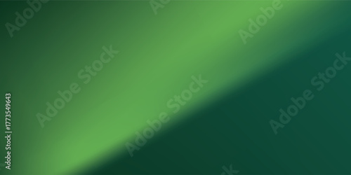 Abstract blurred gradient mesh background in green.