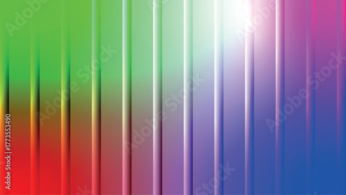 Dynamic gradient banner with vibrant color transitions