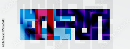 Pixelated text spells ESPN. Colors include blue, red, purple, white. Background is black, simple rectangular design.