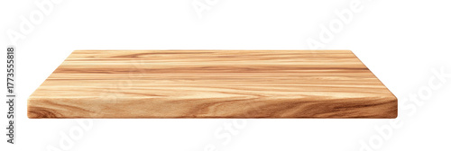 Rustic wooden board with natural grain pattern