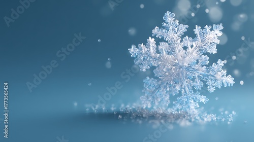 snowflake ice crystal type dendrites star