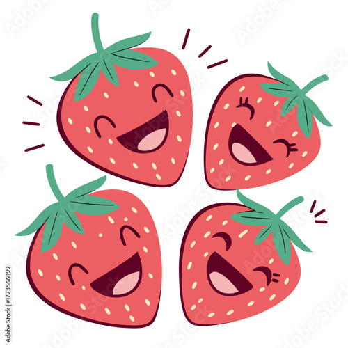 Laughing Strawberry Family