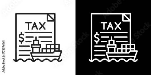 Import Tariff Icon 