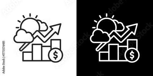 Financial Forecast Icon 