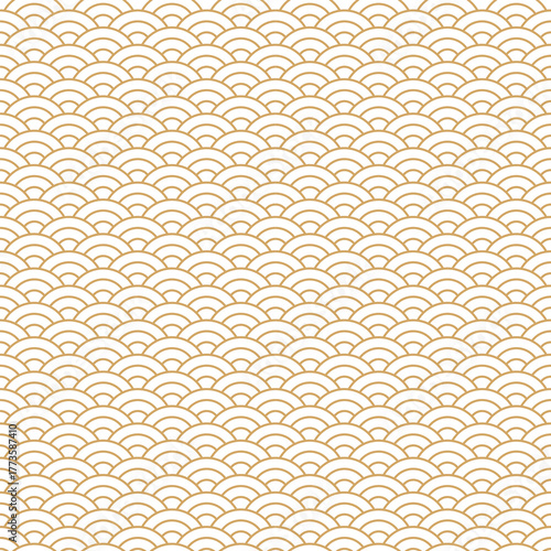 Seamless geometric pattern with Celtic ornament design background