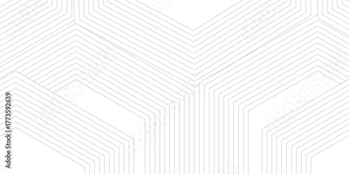 Hexagon background in monochrome, Vector, zigzag, repeating patterns. prefect